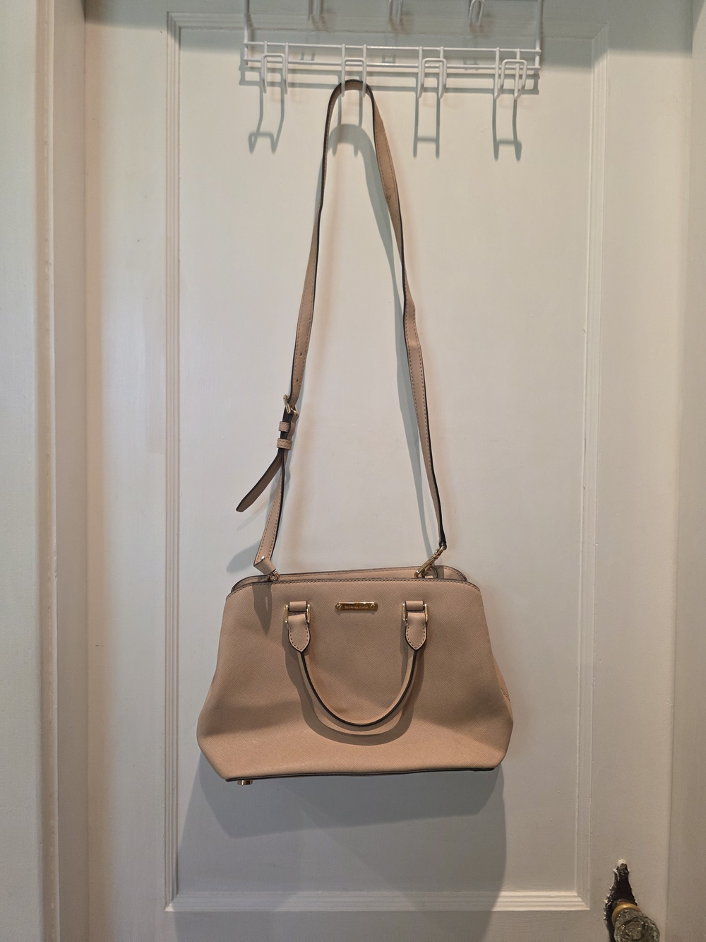 Michael Kors Blush Beige Convertible Shoulder & Crossbody Bag